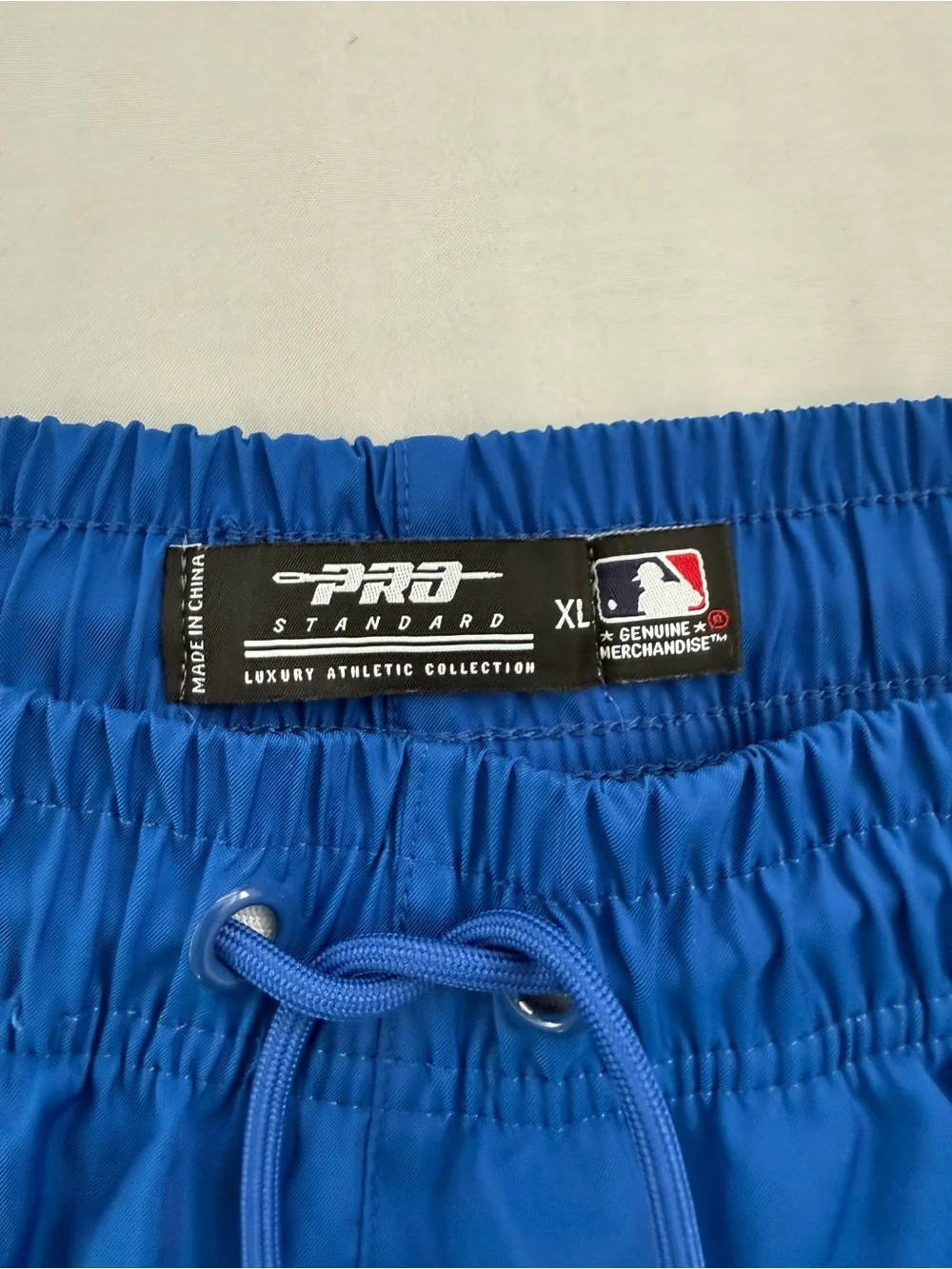 MLB Baseball All-Star Game Royal Blue Athletic Shorts with Red/White Logo XL
